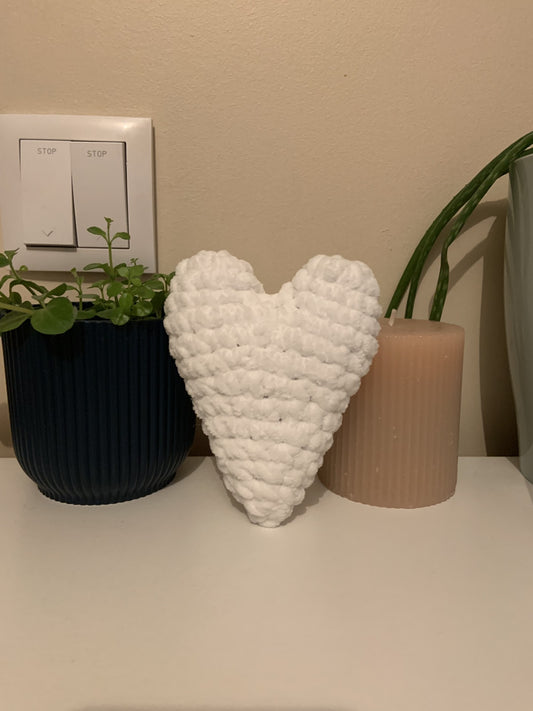 🤍 Cœur Blanc – Pureté & Tendresse